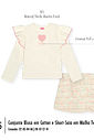Conjunto Infantil Menina LOVED Tweed Mundo Cinti