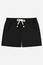 Short Infantil Menina em Moletom com Bolsos e Cordão Preto