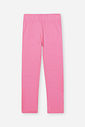 Legging Infantil Básica em Cotton com Algodão – Calça Legging Menina Verão com Elastano ROSA CONFETE