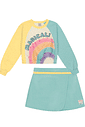 CONJ BLUSAO E SHORTS/SAIA AM BUTTER/VD MINERAL