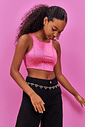 Corset Teen Feminino Pink Dway