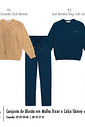 Conjunto em Tricot Infantil Menino Texture Divertto