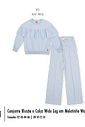 Conjunto Infantil Menina em Moletinho Cloud Chic Beli.me