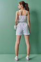 CONJ BLUSA E SHORTS BRANCO/BRANCO