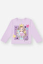 Blusa Bebê Menina Princesa Cute Lilás Mundo Cinti