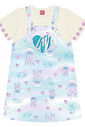 CONJ BLUSA E SALOPETE NATURAL/AZ LITORAL