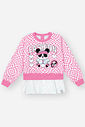 Conjunto Infantil Menina Blusão Panda E Calça Rosa Mundo Cinti
