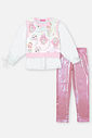 CONJ BLUSAO E LEGGING LILAS CINTI/PRATA