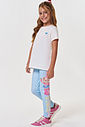 Legging Infantil Ursinhos e Frutinhas Porcelana