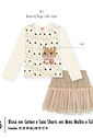 Conjunto Menina Tule Capivara Brilho Mundo Cinti