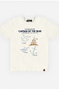 Conjunto Menino Camiseta Captain e Bermuda Marinho Conjunto Menino Camiseta Captain e Bermuda Marinho