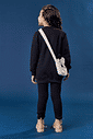 Conjunto Blusão E Legging Com Bolsa De Panda Preto Abrange