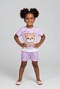 Conjunto Infantil Menina Little Bear Lilás Abrange