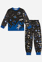 Pijama de Inverno Infantil Menino Sistema Solar Divertto PRETO
