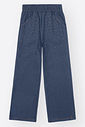 Calça Wide Leg Infantil Menina Denim Jeans Médio Mundo Cinti