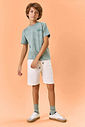 Camiseta Infantil Menino Creatives Verde CTV