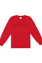CAMISETA MANGA LONGA VERMELHO MARTE