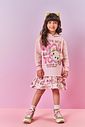 Vestido Infantil Menina Bolsa Rosa Mundo Cinti