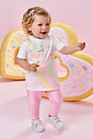 Conjunto Bebê Menina Blusa Alongada Sunny Days e Legging Metalizada Barbie