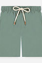 Conjunto Menino Camiseta Wave e Bermuda Olive