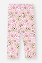 Conjunto Bebê Menina Blusa Bata Cute E Legging Rosa Mundo Cinti