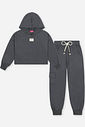 Conjunto Infantil Menina em Moletom Modern Cozy Beli.me
