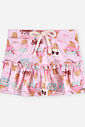Conjunto Bebê Blusa Super Cute e Saia-Short de Sorvetes