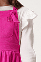 CONJ BLUSA ML E SALOPETE NATURAL/SETBELL