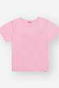 Blusa Infantil Básica em Cotton – Camiseta Menina Manga Curta Verão LILAS DOCE