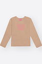 Blusa Cotton Menina Ursinho Bordado Mundo Cinti