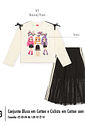 Conjunto Infantil Menina Trio Pop Star com Tule Beli.me
