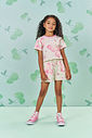 Conjunto Menina Borboletas Off White Mundo Cinti