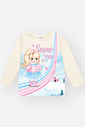 Conjunto Bebê Menina Holográfico Snow Cute Mundo Cinti