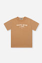 Camiseta Infantil Pacific Ocean Club em Meia Malha Belga