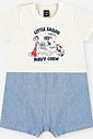 Macacão Bebê Menino Navy Crew Royal