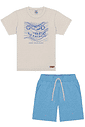CONJ CAMISETA E BERMUDA CZ GELO LIGHT/AZ ROY