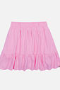 CONJ BLUSA E SAIA/SHORTS BRANCO/RS CONFETE