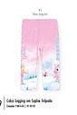Legging Felpada Bebê Menina Pretty Friends Mundo Cinti