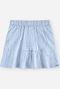 Conjunto Infantil Blusa com Babados e Saia-Short Provence
