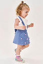 CONJ BODY E SALOPETE NATURAL/AZ JEANS MED