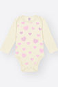 Conjunto Bebê Menina com Tule Corações Mundo Cinti
