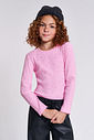 Blusa Infantil Inverno com Brilho Delicado – Inverno Menina