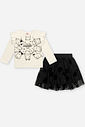 Conjunto Bebê Menina PURRRY em Tule de Gato Beli.me