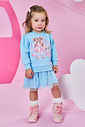 Vestido Infantil Menina de Inverno com Saia Tule – Vestido Bebê Estampa Friends Mundo Cinti
