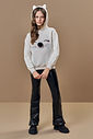 Conjunto Infantil Menina Cat com Glitter Felpado Beli.me
