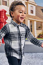 Conjunto Bebê Menino Xadrez Clássico Kippos