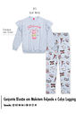 Conjunto Felpado Infantil Menina Macarons Beli.me