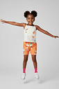 Conjunto Infantil Menina Good Days Laranja Abrange Conjunto Infantil Menina Good Days Laranja Abrange