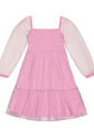 Vestido Pinkmood Tule Glitter Rosa CTV