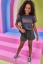 Camiseta Teen Feminino Básica Verde Dway